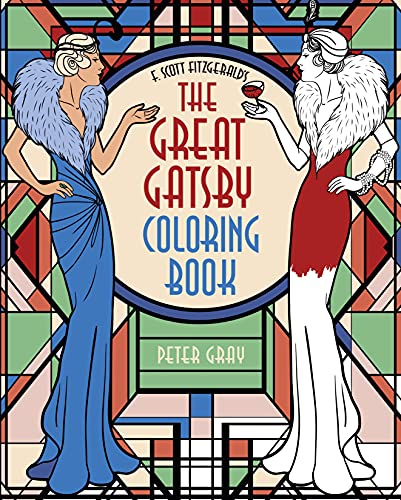 F. Scott Fitzgerald's The Great Gatsby Coloring Book
