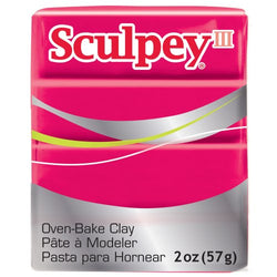 Sculpey III Polymer Clay 2 Ounces-New Red