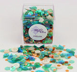 Summer Garden Shaker Mix 60 grams Sequins Buttons Seed Beads
