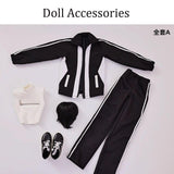 Topmao BJD Dolls Full Set 1/3 Ball Jointed Doll 28 inches SD Resin Sportswear Youth Sunshine Boy with Unpainted Body Eyes Face Make Up Head Wig Clothes Shoes, Best Birthday Gift with Girls Children