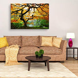 Startonight Canvas Wall Art | Nature | Maple Tree and Winter in Park | Buy one Get Two | Bundle Offer | Modern Home Decoration | Ready to Hang Paintings