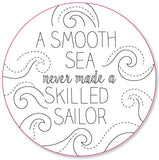 Nautical Embroidery Pattern Transfers (set of 10 hoop designs!)