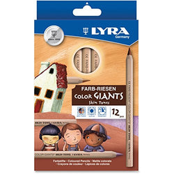 DIX3931124 - Lyra Color Giants Skin Tone Colored Pencils