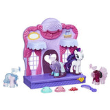 My Little Pony Friendship is Magic Rarity Fashion Runway Playset - Fun My Little Pony Toys Set - Slide Rarity into a Glamorous Outfit to Have Her Strut Up and Down the Catwalk in Style