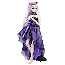 Dream Elves Kayla 1/3 SD Doll 24" Jointed Gift BJD Doll Fairy Demon +Makeup +Full Set