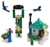 LEGO Minecraft The Sky Tower 21173 Fun Floating Islands Building Kit Toy with a Pilot, 2 Flying Phantoms and a Cat; New 2021 (565 Pieces)