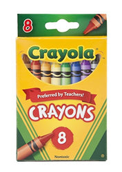 Crayola Crayons, 8 Count (Case of 48)