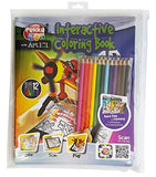 Art 101 USA Pukka Fun with Art 101 2 Pack 4D Interactive Books-Fantasy and Race Day Craft Supplies