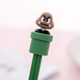 Sencoo 6 Pack Cartoon Pens Black Children Cute Pens Kawaii Gel Pens Holiday Gift School Prizes