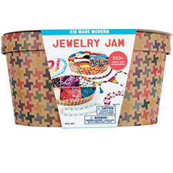 Kid Made Modern Jewelry Jam Craft Kit - Ultimate Jewelry Making Supplies for Kids