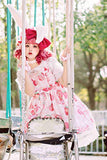 ZZEQYG Wowens Sweet Kawaii Princess Dress Sleeveless Bow-Knot Ruffle Lace Edge Dress (L, Pink) …