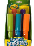 Crayola Bathtub Markers with 1 Bonus Extra Markers AND Crayola Bathtub Crayons with 1 Bonus Extra