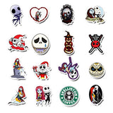 Halloween Sticker Decals 50 Pack Nightmare Before Christmas Tim Burton's Gifts Stickers