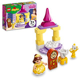 LEGO DUPLO Disney Belle's Ballroom 10960 Building Toy for Kids Aged 2+; Princess Belle, Lumiere, Cogsworth and Chip (23 Pieces)