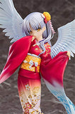 JINZDUO Anime   Angel Heartbeat   Angel Kimono 1/8 Hand-Made Model Ornaments Figurines