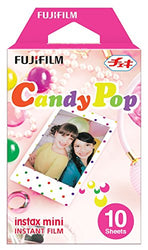 Fujifilm Instax Mini Candy Pop Instant Film (10 Color Prints) [International Version]