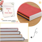 XYTMY PU Leather Journals A5 Notebook Embossed OUR ADVENTURE BOOK Cover with Designed Cartoon Inner Papers (Set of 4,Fixed Colors)