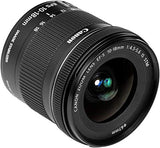 Canon EF-S 10-18mm f/4.5-5.6 IS STM Wide Angle Zoom/Image Stabilizer Lens Kit for Canon - International Version (No Warranty)