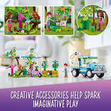 LEGO Friends Tree-Planting Vehicle 41707 Building Kit; with Tree Toys, a Greenhouse and Truck; Gift for Ages 6+ (336 Pieces)