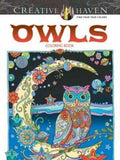 Creative Haven Owls Coloring Book (Adult Coloring)