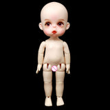 BJD Doll, 1/8 SD Dolls 6 Inch 19 Ball Jointed Doll DIY Toys with Clothes Outfit Shoes Wig Hair Makeup, Surprise Doll Best Gift for Girls