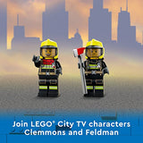 LEGO City Fire Brigade 60321 Building Kit; Multi-Model Playset with 2 City TV Characters, for Ages 7+ (766 Pieces)