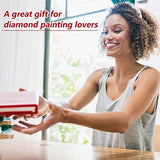 DIY 5D Diamond Painting Kits for Adults Kids Full Drill Diamond Painting, Cute Owl Diamond Art Craft Canvas Supply for Home Wall Decor (13.7 x 9.8 in)