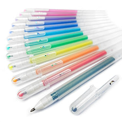 Sakura Stardust - Sparkling Gelly Roll Pen Set - Box of the 12 Most Beautiful Colours - XPGBSTA12