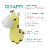 Bellzi Yellow Giraffe Stuffed Animal Plush Toy - Adorable Plushie Toys and Gifts! - Giraffi