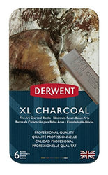 Derwent XL Charcoal Set of 6