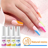 RARJSM Painted Gel Nail Polish Set, Line Art Gel 12 Colors Neon Pink Yellow Green Glitter Silver Gold Nail Art Painting Gel Manicure Tools DIY Drawing Nail Gel for Line UV LED Required