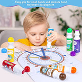 Dot Markers | Bingo Daubers| 8 Colors Washable Markers for Toddlers Arts and Crafts Supplies，Toddler Activities