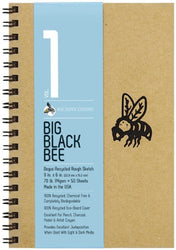 Bee Paper Company Big Black Bee Bogus Pad, 9 by 6-Inch