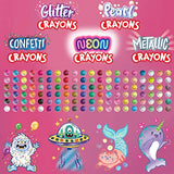 Crayola 120 Crayons in Specialty Colors, Coloring Set, Gift for Kids, Ages 4, 5, 6, 7