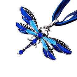 AKOAK Fashion Creative Bohemian Jewelry Ethnic Multi-layer Chain Colorful Enamel Dragonfly