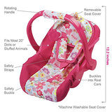 Adora Baby Doll Car Set in Pink Flower Print for Baby Dolls up to 20"