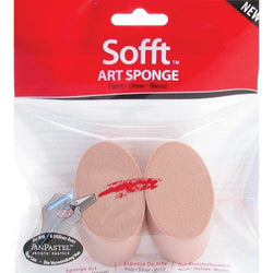 Colorfin Sofft Art Sponge, Round Angle