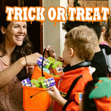 OCHIDO Halloween Party Favor for Kids-24 PCS Slime Kit Halloween Toys,Stress Relief Toys for Halloween Goodie Bag Fillers,School Classroom Rewards Prizes,Halloween Trick Or Treat Bags Toys Bulk