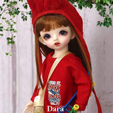 1/6 BJD Doll, Original Design SD Dolls 10 Inch 19 Ball Jointed Doll DIY Toys with Clothes Outfit Shoes Wig Hair Makeup, Best Gift for Girls