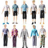 Boy-Doll-Clothes 20 Sets Fits 11.5 Inch 12 Inch Boy Doll-Outfit Fashion Casual Wear Jacket Pants Clothes Accessories for Ken-Dolls