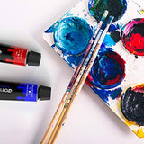 GOTIDEAL Acrylic Paint Set, Artist Grade 48 Colors/Tubes(23ml, 0.77 oz) Non Toxic Non Fading,Rich Pigments for Painters, Adults & Kids, Ideal for Canvas Wood Clay Fabric Ceramic Craft Supplies