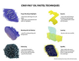 Sakura ESP12 12-Piece Cray-Pas Specialist Assorted Colors Oil Pastel Set