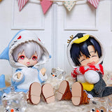 XiDonDon Doll Clothes Outfit for Ob11, GSC, YMY, BODY9, Molly, 1/12BJD Doll Accessories (Blue)