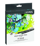 LYRA Aqua Dup Brush Painters, Set of 24 Pens, Assorted Colors (6521240)