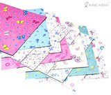 Raylinedo 144 Sheets Craft Folding Origami Paper Washi Folding Paper 15CM15CM with Different Colors