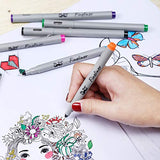 Mr. Pen- Fineliner Pens, 0.2 mm, 6 Pack, Ultra Fine, No Bleed, Bible Pens, Art Pens, Pens Fine Point, Drawing Pens, Sketching Pens, Inking Pens for Drawing, Pens for Drawing, Liner Pens for Drawing