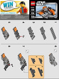 LEGO Star Wars 20th Anniversary Edition Sets (3) Snowspeeder 30384 PODRACER 30461 Naboo Starfighter 30383 Building Set LEGO Bundle Pack (3) Edition Building Set