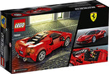 LEGO Speed Champions 76895 Ferrari F8 Tributo Toy Cars for Kids, Building Kit Featuring Minifigure (275 Pieces)