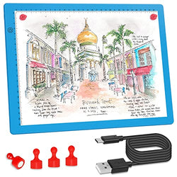 Hot Selling High Quality 3 Dimming Adjustable A4 LED Light Pad LED  Drawing Board Tracing Pad for Kids and Students - China A4 LED Light Pad, LED  Drawing Board