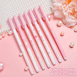 24 Packs Cherry Blossom Gel Black Ink Pens Set Pink Rollerball Pens 0.5 mm/ 0.02 Inch Japanese Kawaii Aesthetic Pens Novelty School Supplies Stationery Flower Cute Pen for Girls Women Office Writing
